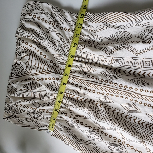 UO Staring at Stars strapless block print dress - Picture 9 of 12